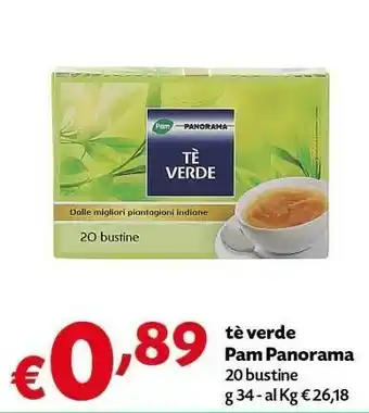 Pam Pam Panorama Te Verde offerta