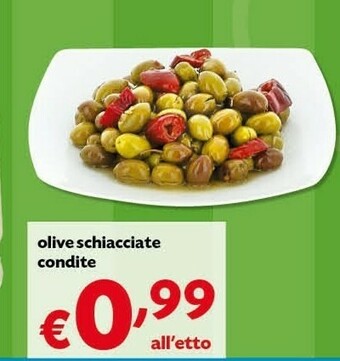 Pam Olive Schiacciate Condite offerta