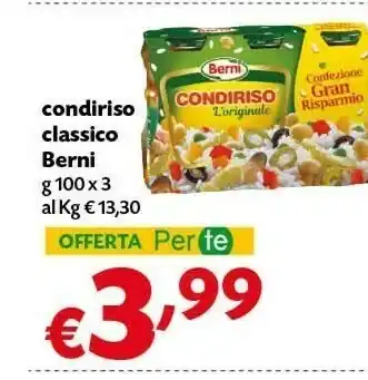 Pam Berni Condiriso Classico offerta