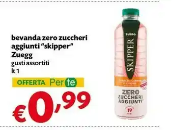 Pam Zuegg Skipper Melograno E Lampone Zero Zuccheri Aggiunti 1000 G(ml) offerta