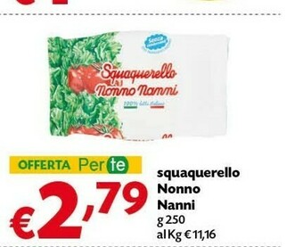Pam Nonno Nanni Squaquerello 250 G(ml) offerta