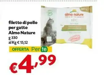 Pam Almo Nature Filetti Di Pollo Per Gatto offerta