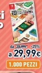 Unieuro Nintendo 51 Worldwide Games IT offerta