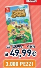 Unieuro Nintendo Animal Crossing: New Horizons Videogioco Switch Basic offerta