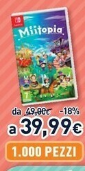 Unieuro Nintendo Miitopia offerta