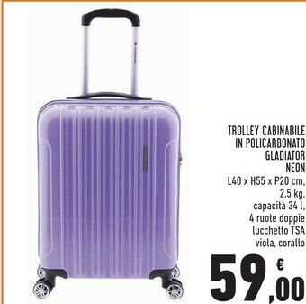 Conad Neon Trolley offerta