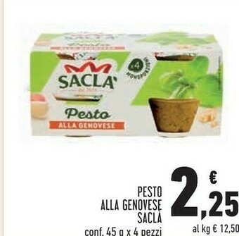 Conad Saclà Pesto offerta