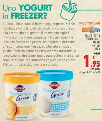 Conad Sensi Yogurt greco offerta