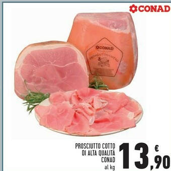 Conad Prosciutto cotto offerta