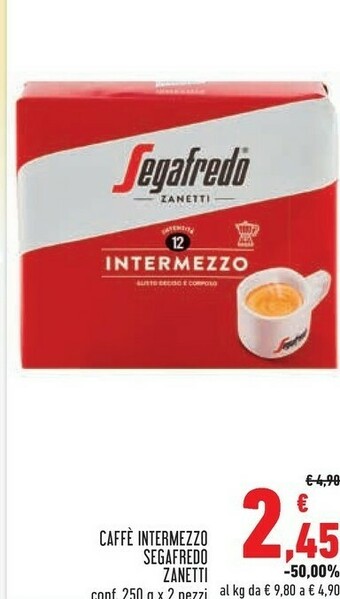 Conad Segafredo Caffè offerta