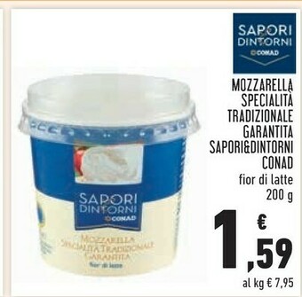 Conad Sapori Mozzarella di bufala offerta