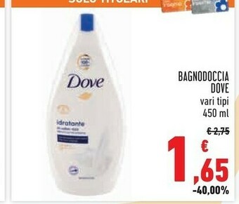Conad Dove Bagnoschiuma offerta