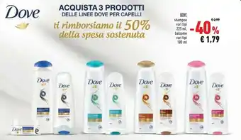Conad Superstore Dove Shampoo offerta