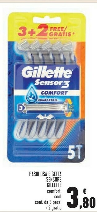 Conad Superstore Gillette Rasoio offerta