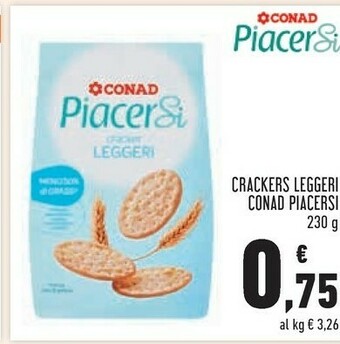 Conad Superstore Crackers offerta