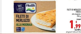 Conad Superstore Frosta Filetti di merluzzo offerta