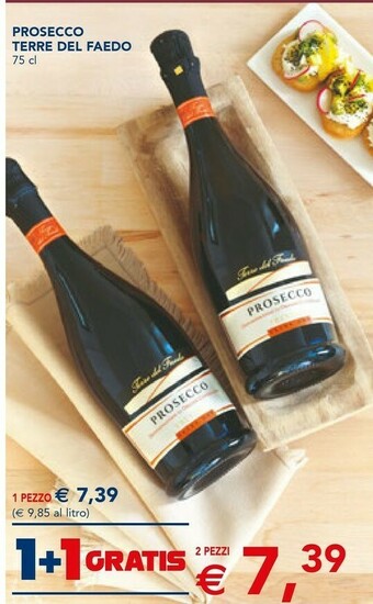 Esselunga Terre Del Faedo Prosecco 75 Cl offerta