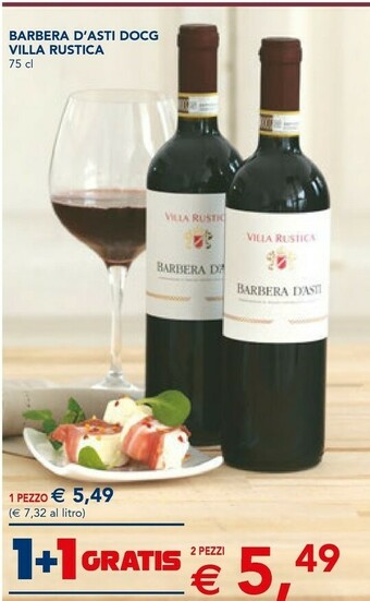Esselunga Villa rustica Barbera Asti Docg 75 Cl offerta