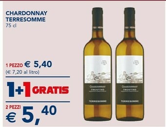 Chardonnay Terresomme 75 Cl