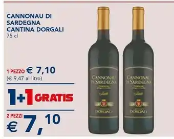 Cantina dorgali Cannonau Di Sardegna 75 Cl