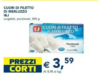 Esselunga I&j Filetti di merluzzo offerta