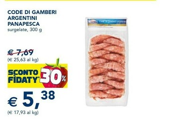 Esselunga Gamberi offerta