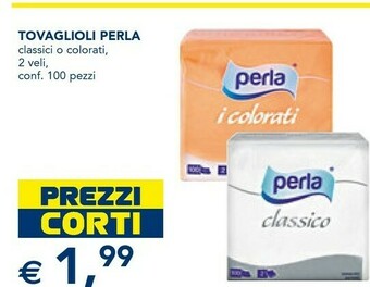 Esselunga Perla Tovaglioli offerta