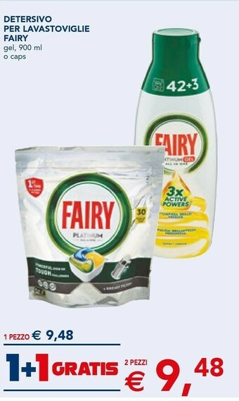 Esselunga Fairy Detersivo lavastoviglie offerta