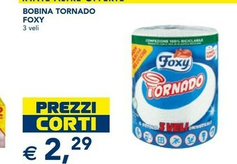 Esselunga Tornado Rotoli di carta offerta