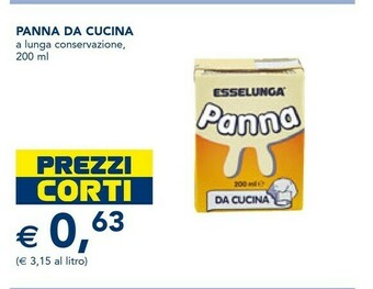Esselunga Panna offerta