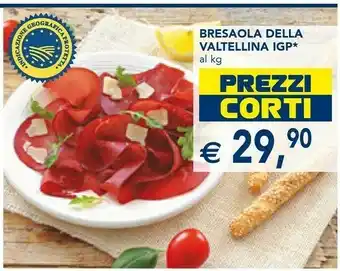 Esselunga Valtellina Bresaola offerta