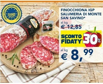Esselunga Salumeria di monte san savino Salame offerta