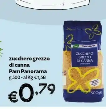 Pam Pam & Panorama - Zucchero Grezzo Di Canna Demerara 500 G(ml) offerta