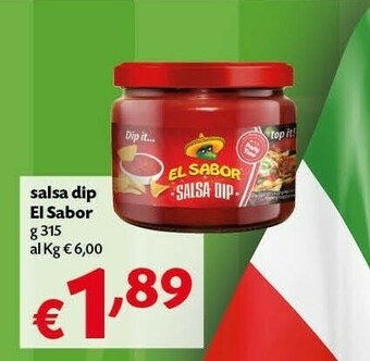 Pam El sabor Salsa Dip offerta