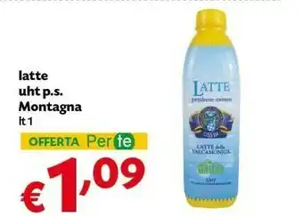 Pam Montagna Latte Uht Parzialmente Scremoso offerta