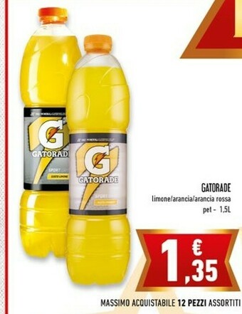 Conad Superstore Gatorade Sport Drink Gusto Limone 1500 G(ml) offerta