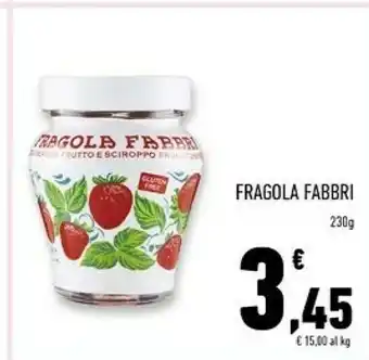Conad Superstore Fabbri Fragola 230 G(ml) offerta