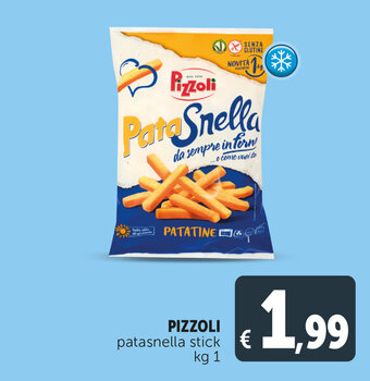 Deco Supermercati Pizzoli patasnella stick kg 1 offerta