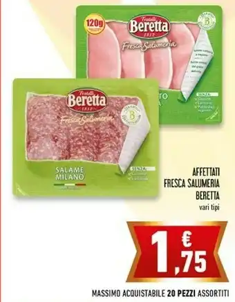 Conad Superstore Fratelli Beretta Salame Milano offerta