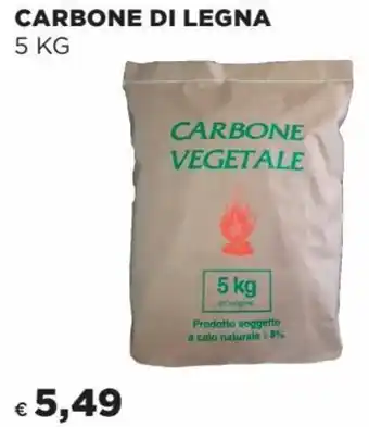 Coop Carbone di Legna 5 kg offerta