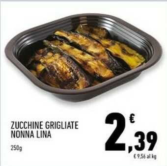 Conad Superstore Nonna lina Zucchine Grigliate offerta