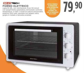 Sinotech Forno Elettrico