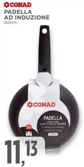 Conad Conad Padella ad Induzione Ø20cm offerta