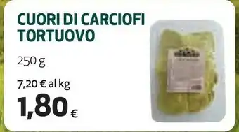 Coop Cuori Di Carciofi Tortuovo 250 G offerta