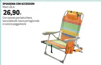 Coop Spiaggina Con Accessori offerta