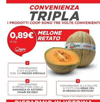 Coop Coop Melone Retato offerta