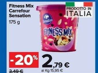 Carrefour Market Carrefour Fitness Mix Sensation offerta