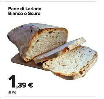 Carrefour Market Pane Di Lariano Bianco offerta