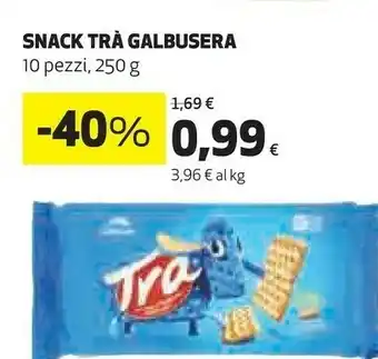 Coop Galbusera Snack Trà offerta