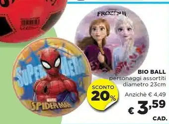 Coop Bio Ball offerta